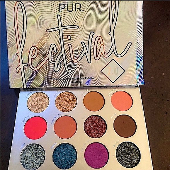 Pur Other - 🆕🔥PUR FESTIVAL 2.0 EYESHADOW PALETTE BEAUTIFUL 12SHIMMERS&MATTES NWT&NIB